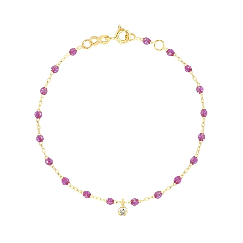 Gigi Supreme 1 Diamond Bracelet, Galaxy, Yellow Gold, 6.7" made by Gigi Clozeau