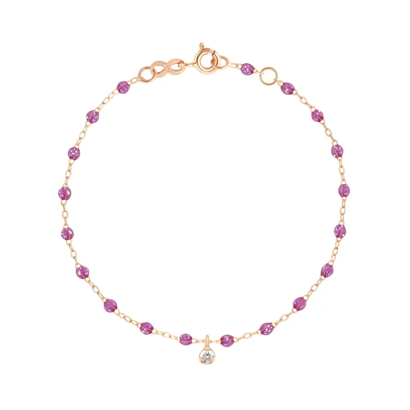 Gigi Supreme 1 Diamond Bracelet, Galaxy, Rose Gold, 6.7" made by Gigi Clozeau