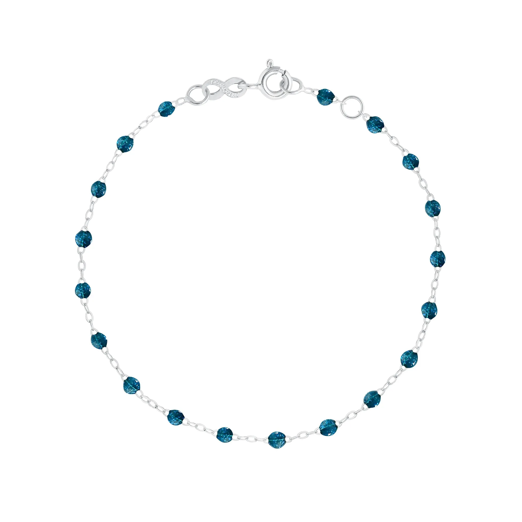Classic Gigi Jungle bracelet, White Gold, 6.7" sold by Gigi Clozeau