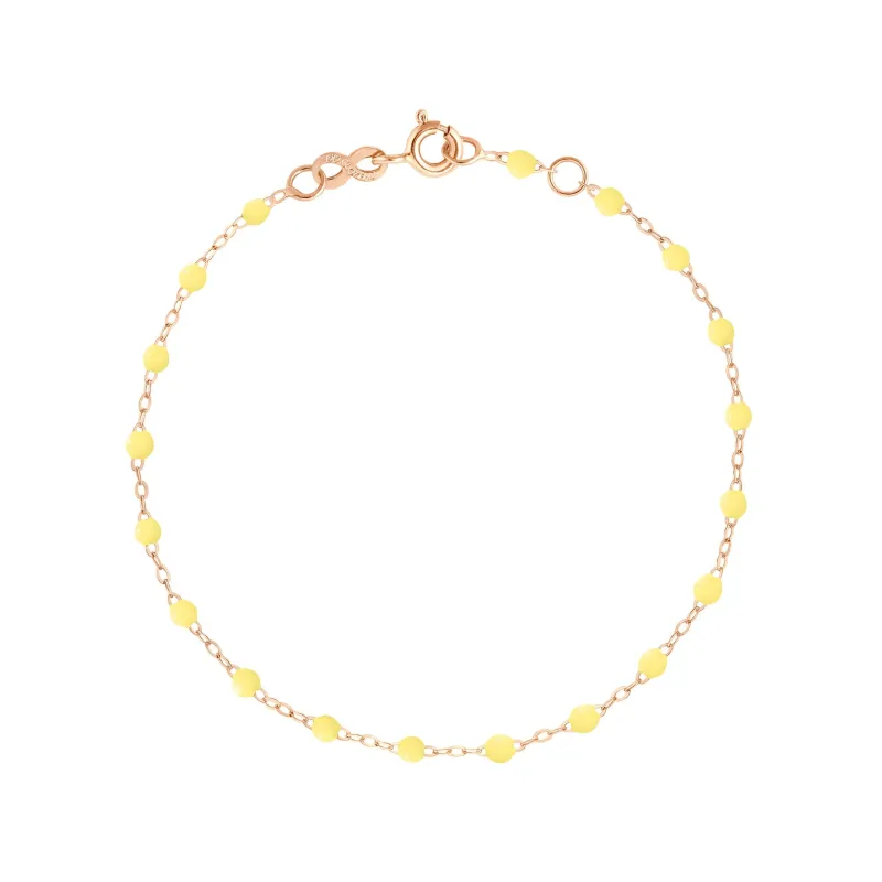 Classic Gigi Mimosa Bracelet, Rose Gold, 7.5" made by Gigi Clozeau