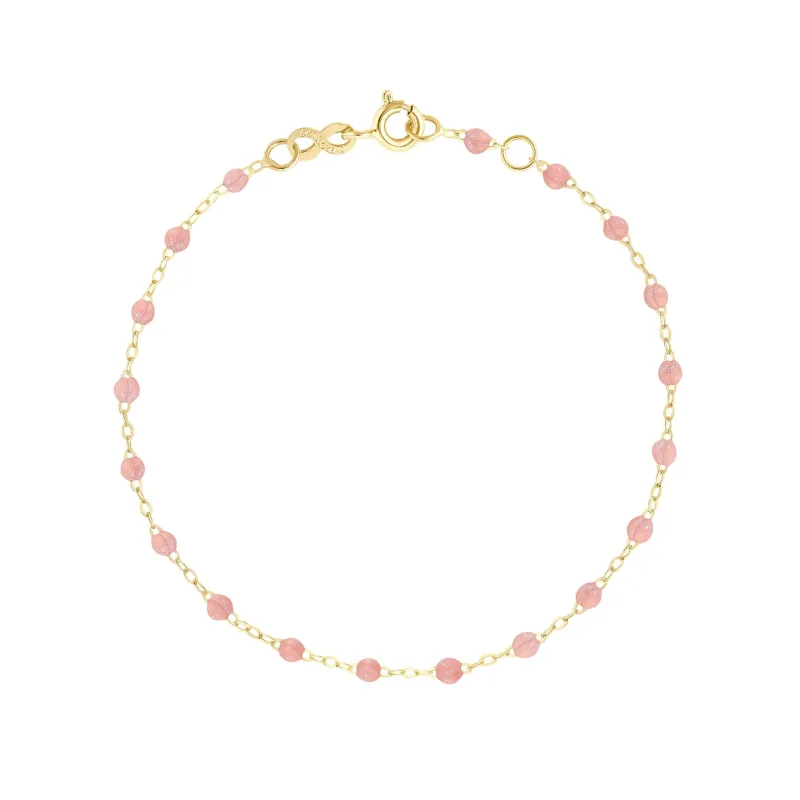 Classic Gigi Blush bracelet, Yellow Gold, 7.5" made by Gigi Clozeau
