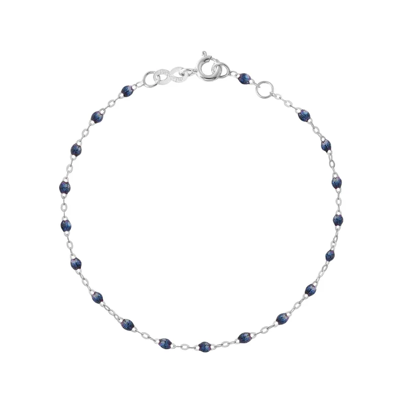 Classic Gigi Midnight bracelet, White Gold, 7.5" made by Gigi Clozeau