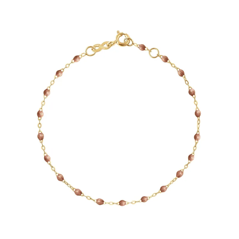 Classic Gigi Copper bracelet, Yellow Gold, 7.5" made by Gigi Clozeau