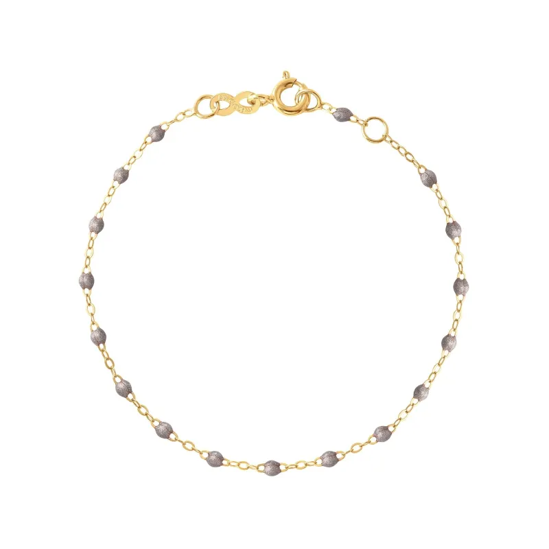 Classic Gigi Silver bracelet, Yellow Gold, 7.5" made by Gigi Clozeau