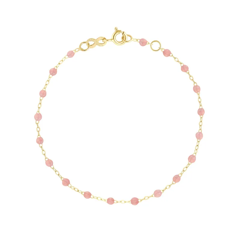 Classic Gigi Blush bracelet, Yellow Gold, 5.9" made by Gigi Clozeau