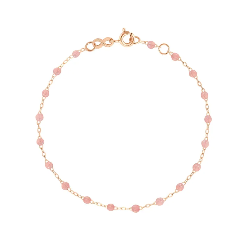 Classic Gigi Blush bracelet, Rose Gold, 5.9" made by Gigi Clozeau