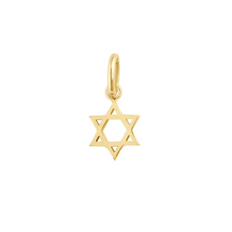 Star of David Pendant, Yellow Gold made by Gigi Clozeau