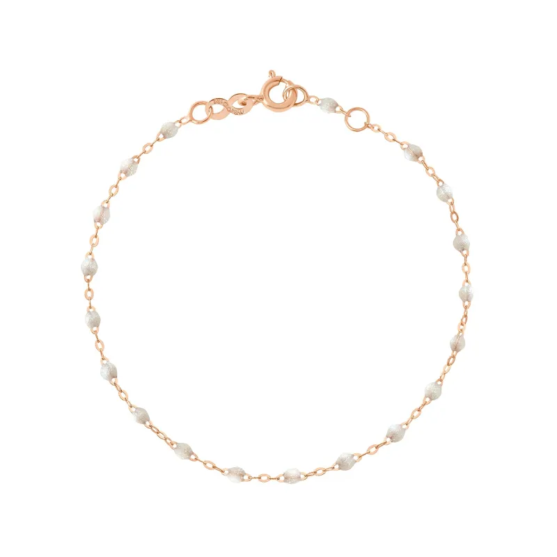 Classic Gigi Opal bracelet, Rose Gold, 5.9" made by Gigi Clozeau