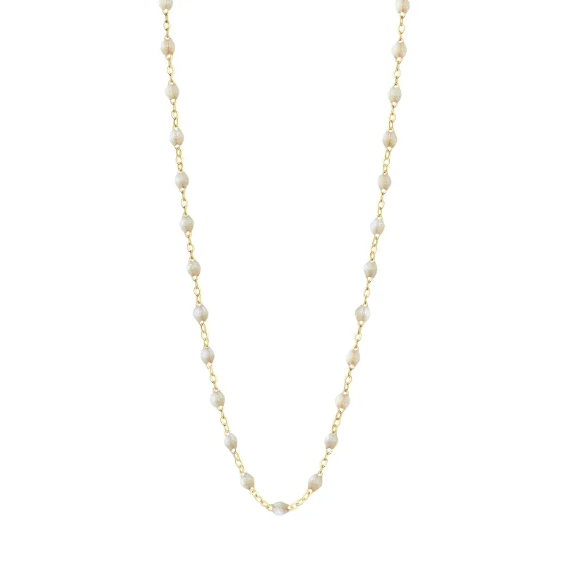 Classic Gigi Opal necklace, Yellow Gold, 19.7" made by Gigi Clozeau