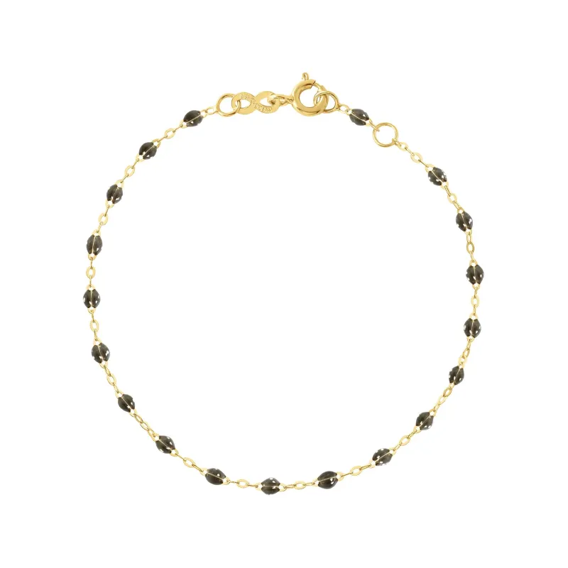 Classic Gigi Quartz bracelet, Yellow Gold, 5.9" made by Gigi Clozeau