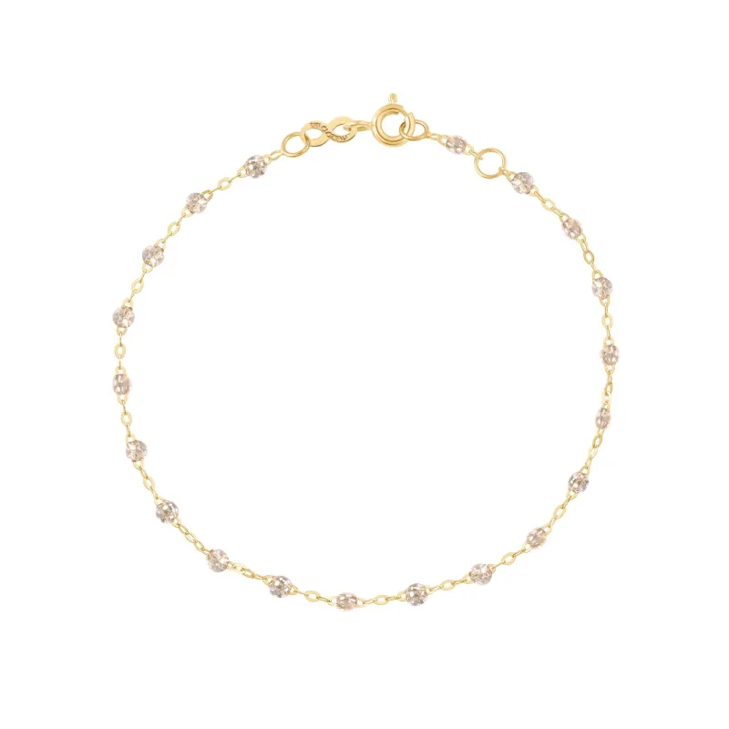 Classic Gigi Sparkle bracelet, Yellow Gold, 5.9" made by Gigi Clozeau