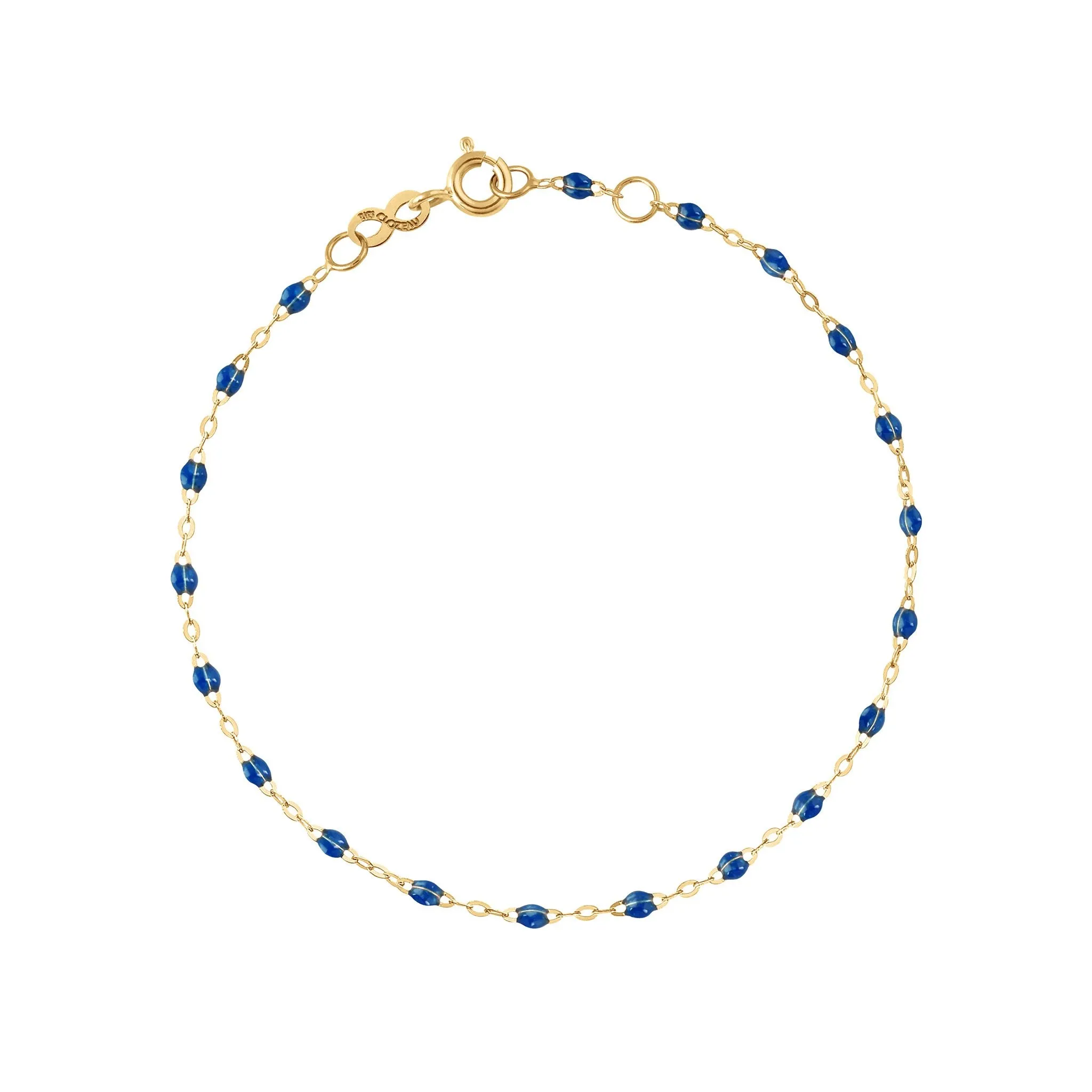 Classic Gigi Sapphire bracelet, Yellow Gold, 5.9" sold by Gigi Clozeau