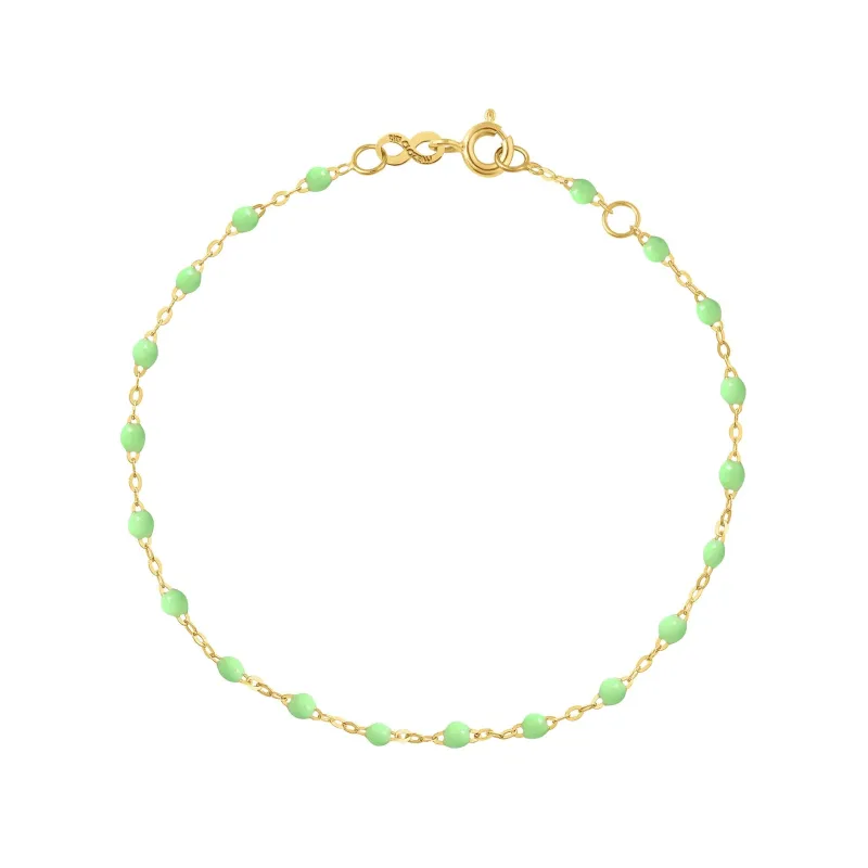 Classic Gigi Anis bracelet, Yellow Gold, 6.7" made by Gigi Clozeau