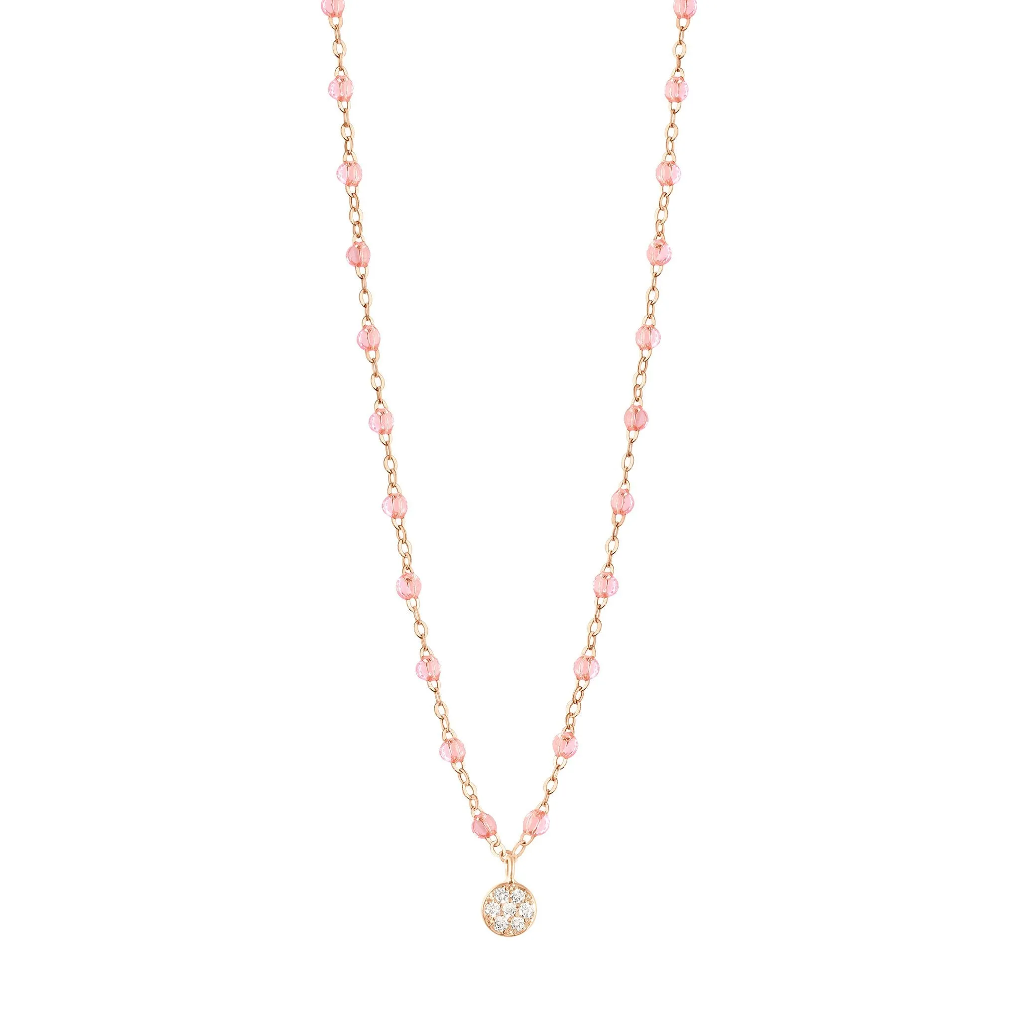 Puce Classic Gigi Rosée diamond necklace, Rose Gold, 16.5" sold by Gigi Clozeau
