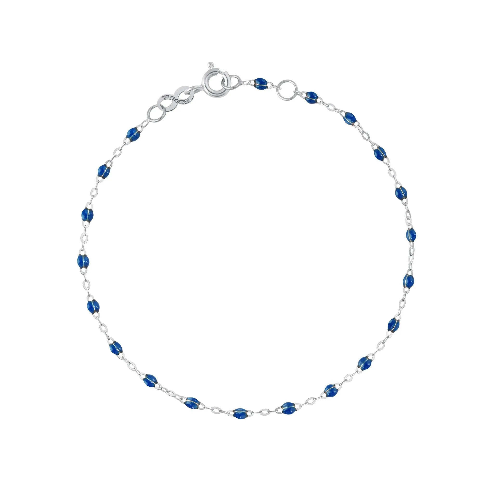 Classic Gigi Sapphire bracelet, White Gold, 6.7" sold by Gigi Clozeau