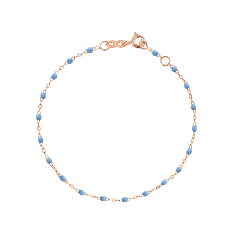 Classic Gigi Sky bracelet, Rose Gold, 6.7" made by Gigi Clozeau
