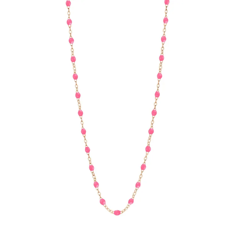 Classic Gigi Pink necklace, Rose Gold, 19.7" made by Gigi Clozeau