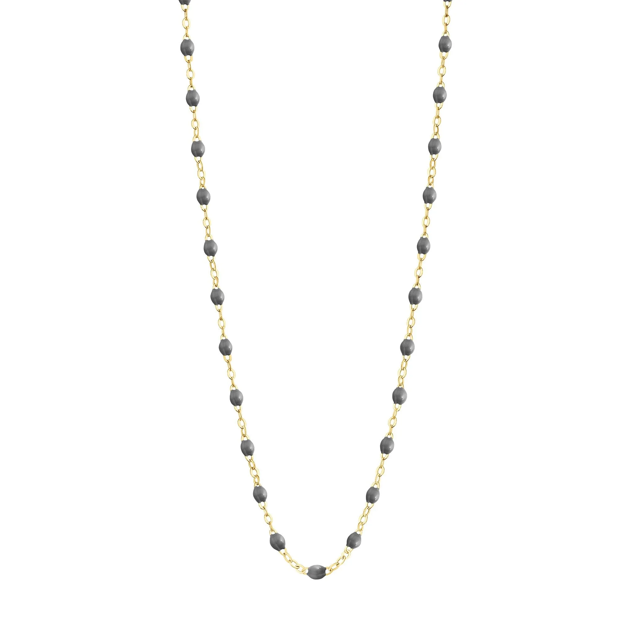 Classic Gigi Grey necklace, Yellow Gold, 19.7" sold by Gigi Clozeau