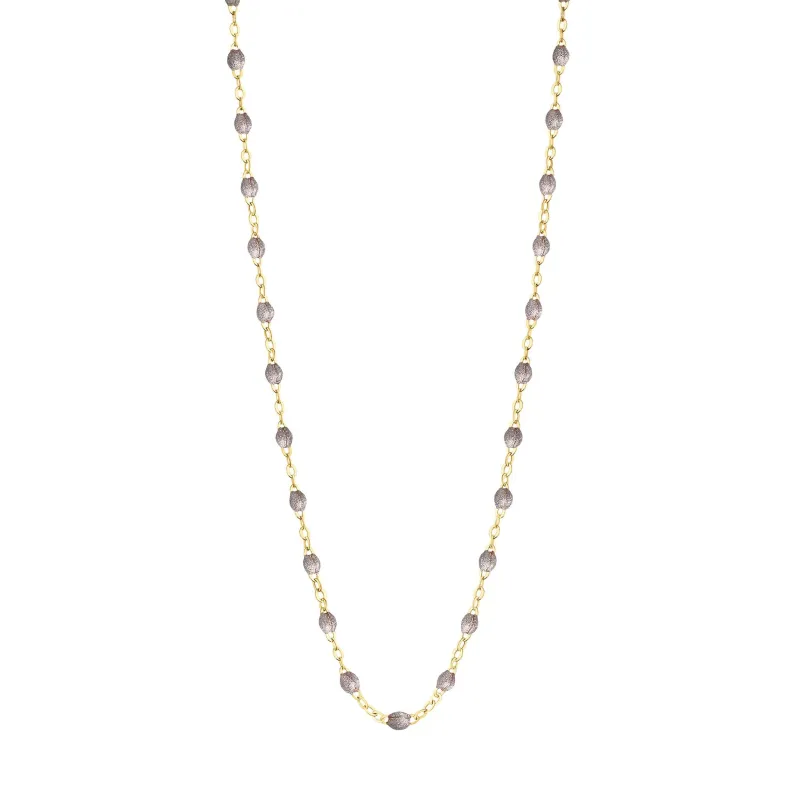 Classic Gigi Silver necklace, Yellow Gold, 19.7" made by Gigi Clozeau