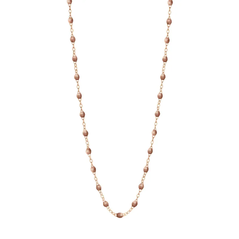 Classic Gigi Copper necklace, Rose Gold, 16.5" made by Gigi Clozeau