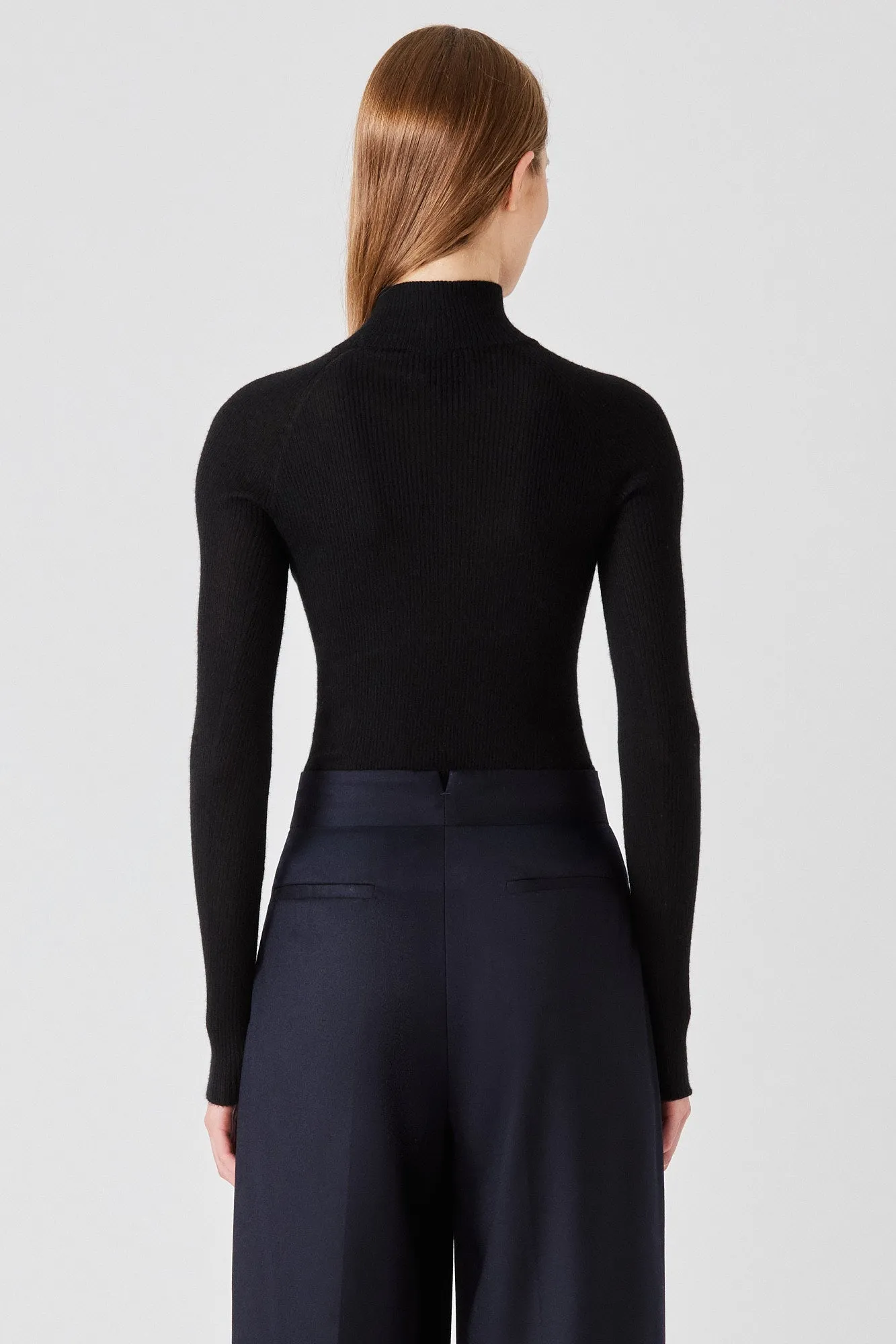 Ribbed cashmere silk lupetto sweater sold by SA SU PHI product image thumbnail 2