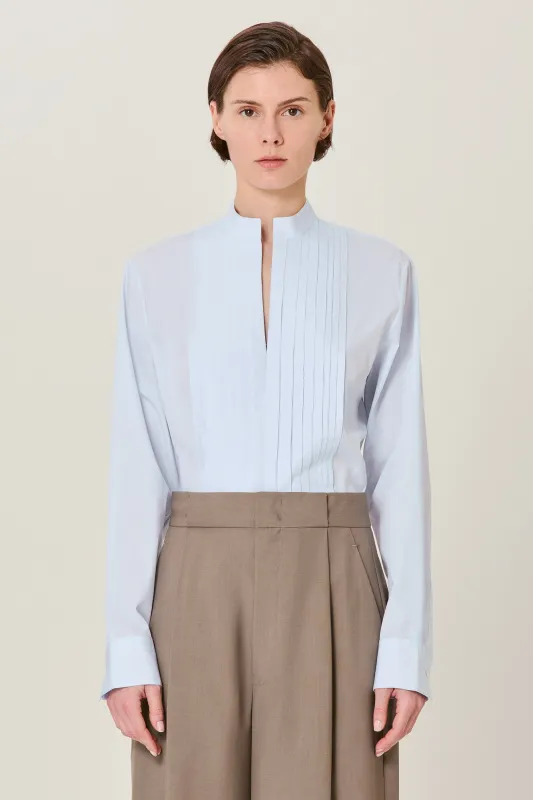 Petra cotton smoking shirt made by SA SU PHI