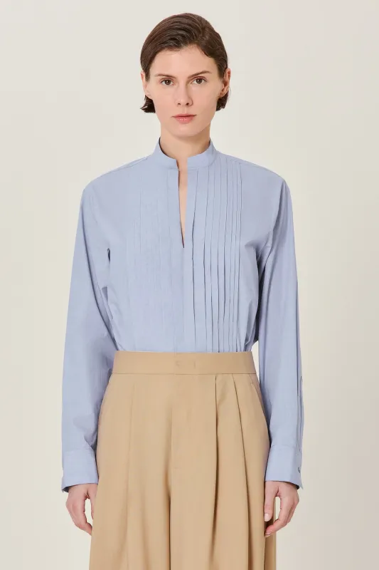 Petra cotton smoking shirt made by SA SU PHI