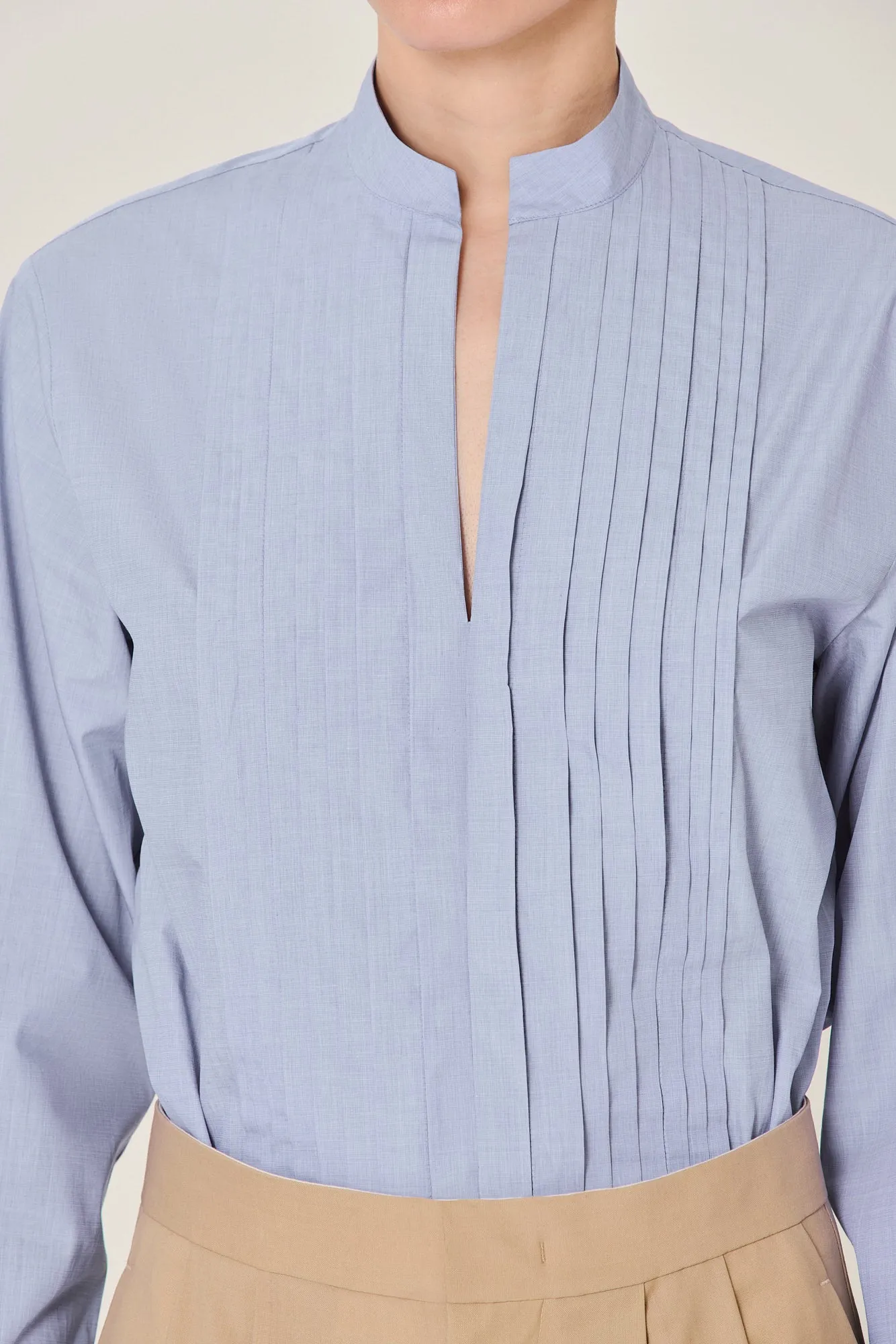 Petra cotton smoking shirt sold by SA SU PHI product image thumbnail 3