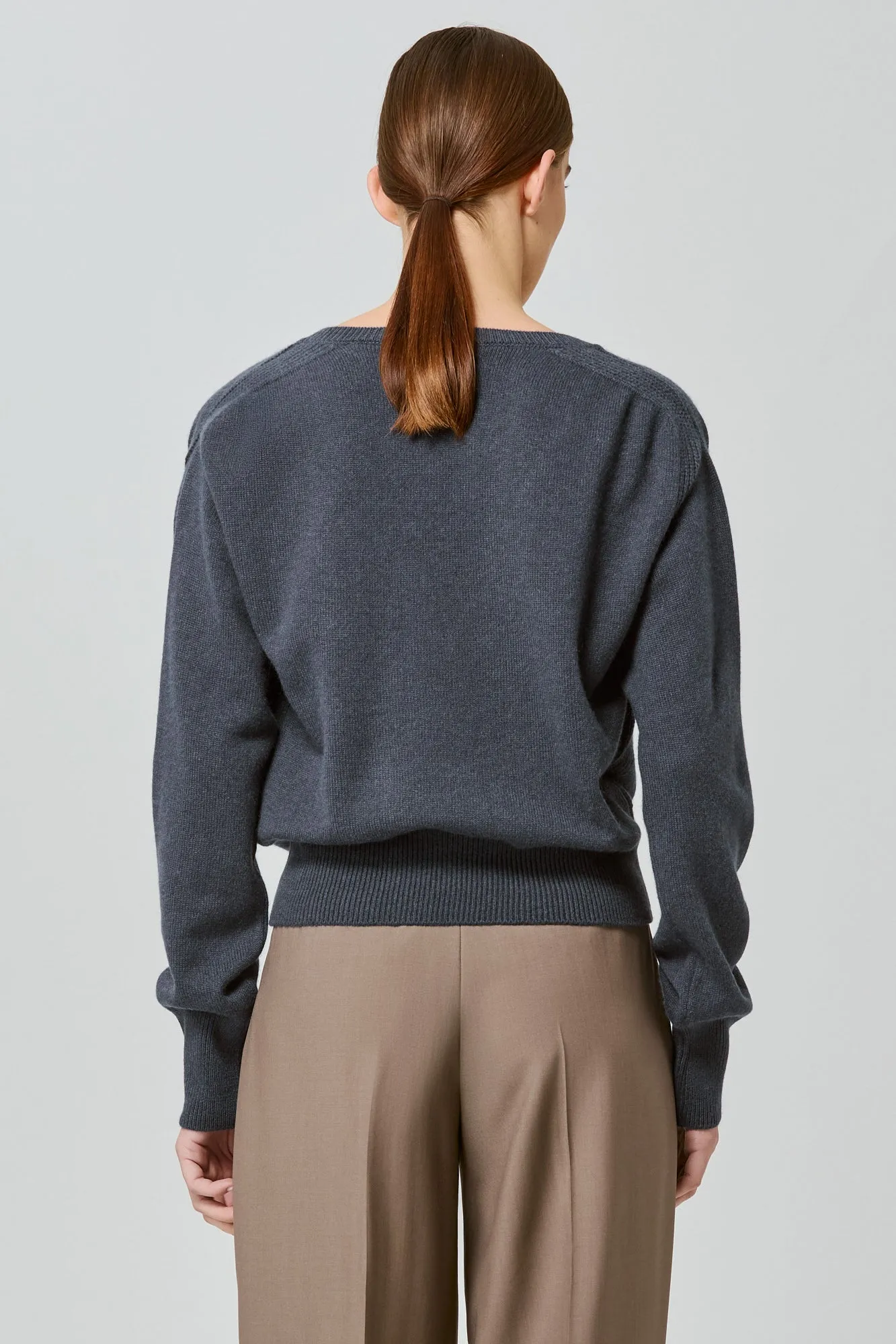 Lavinia v neck cashmere sweater sold by SA SU PHI product image thumbnail 3