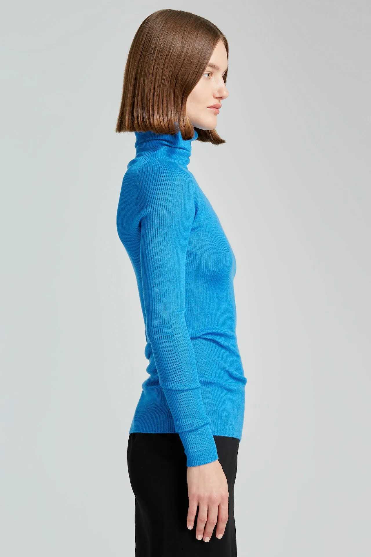 Ribbed cashmere silk turtleneck sold by SA SU PHI product image thumbnail 2