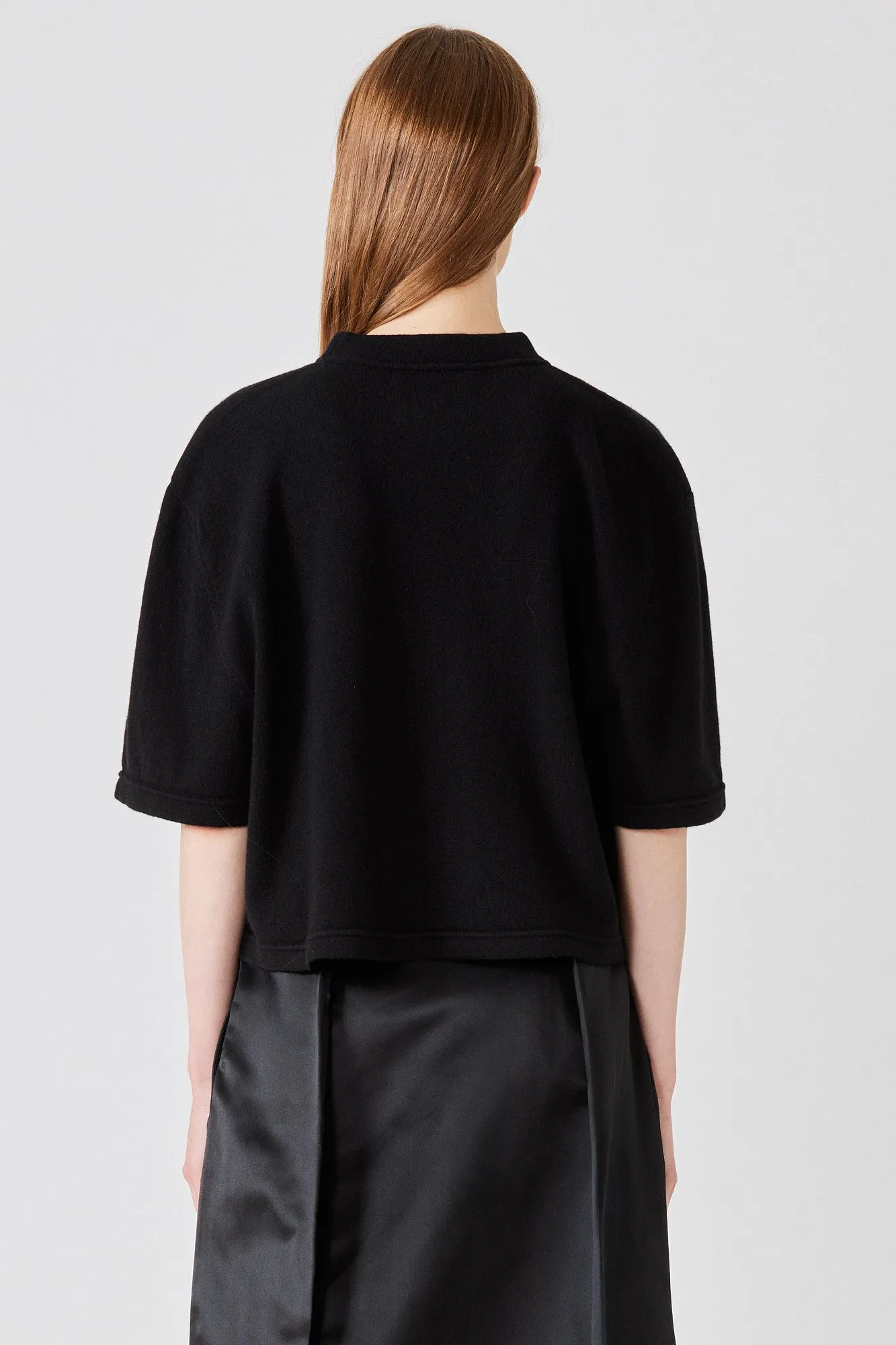 Cashmere cropped t-shirt sold by SA SU PHI product image thumbnail 2