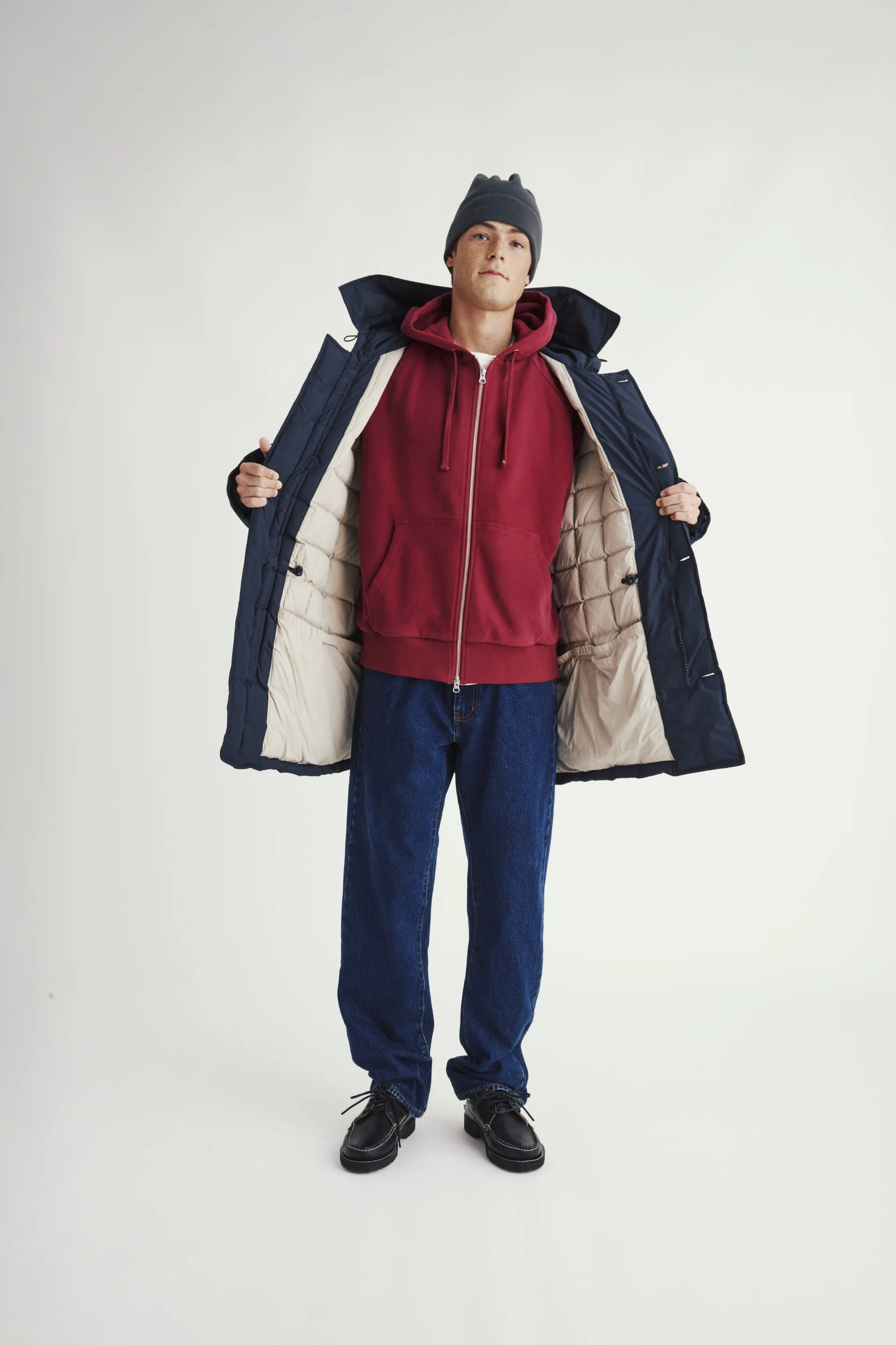 Field Parka - Navy sold by Adsum NYC product image thumbnail 4