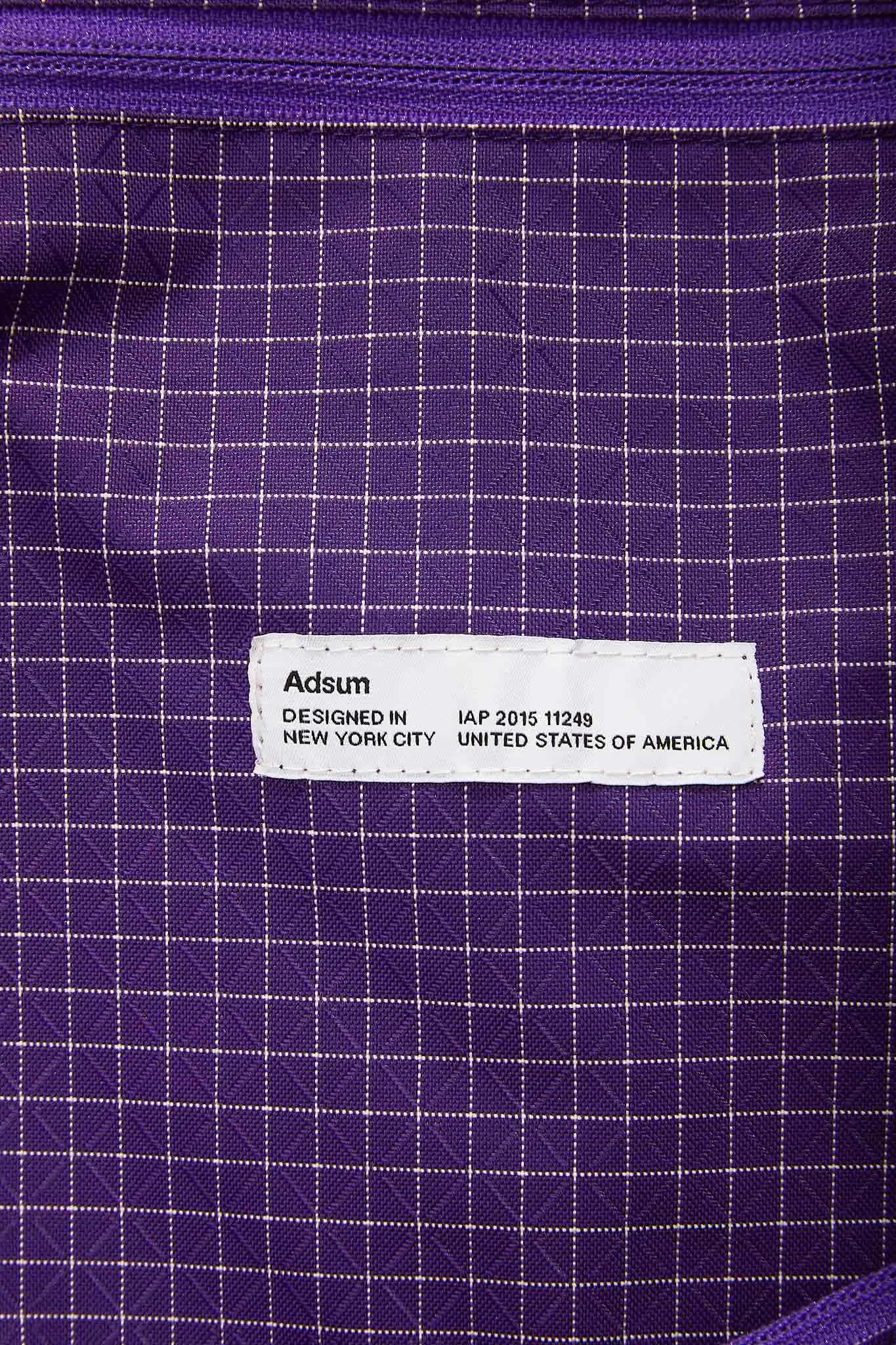 Zip Tote - Purple Ripstop sold by Adsum product image thumbnail 5