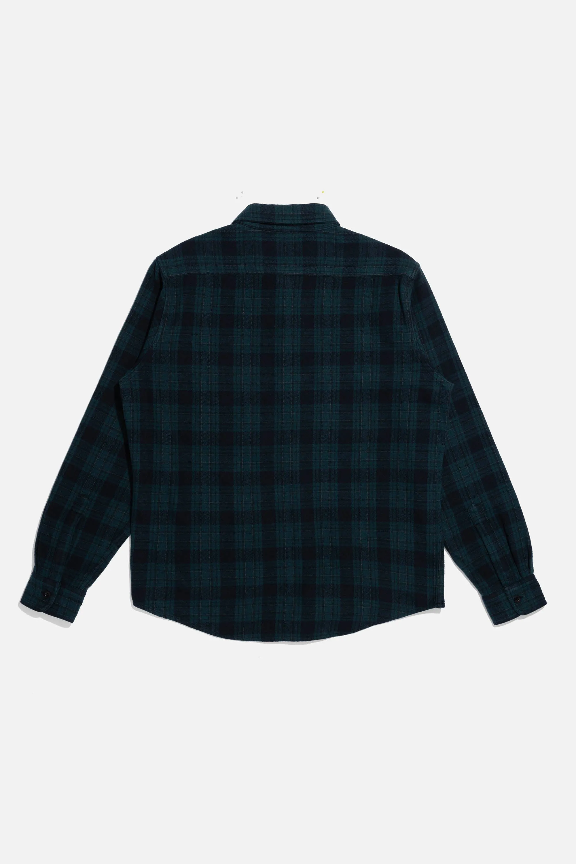 Classic Plaid Workshirt - Green Black Check sold by Adsum product image thumbnail 2