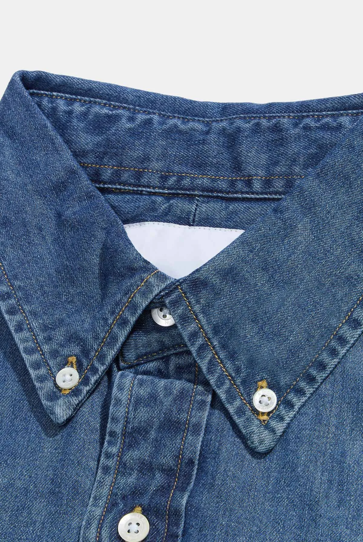 Oxford Premium Buttondown - Denim sold by Adsum product image thumbnail 2