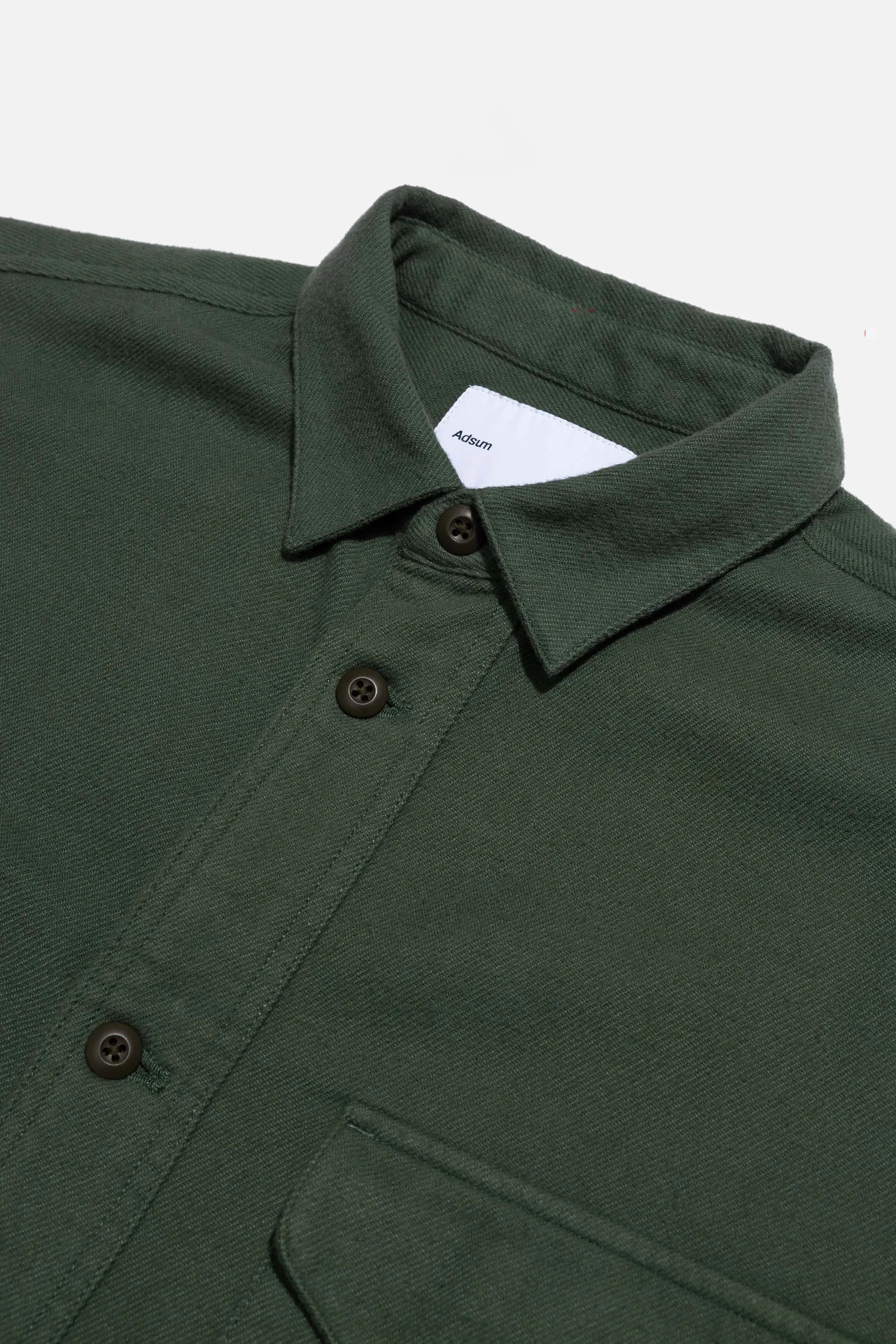 Big Pocket Workshirt - Duck Green sold by Adsum product image thumbnail 3