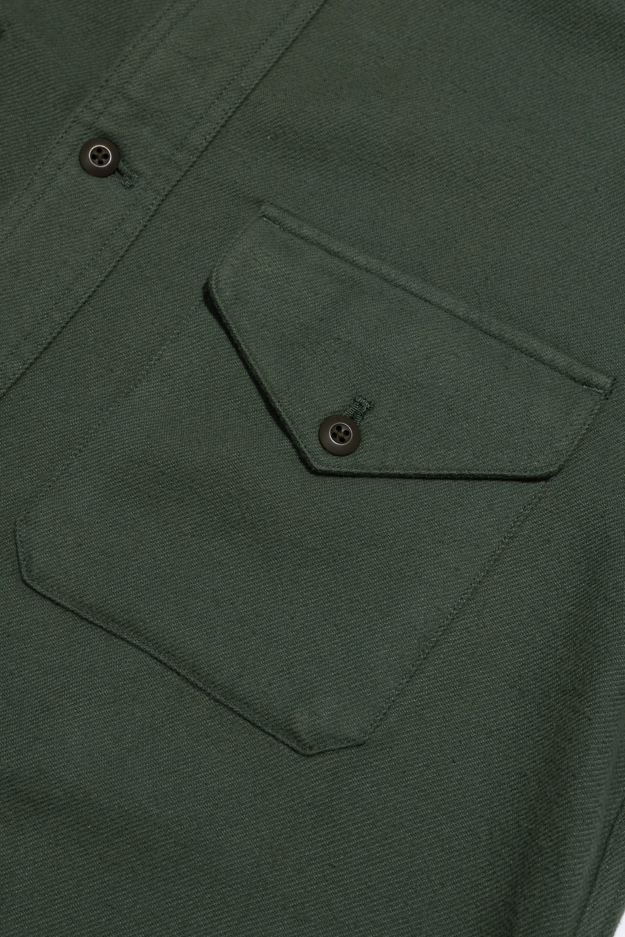 Big Pocket Workshirt - Duck Green sold by Adsum product image thumbnail 4