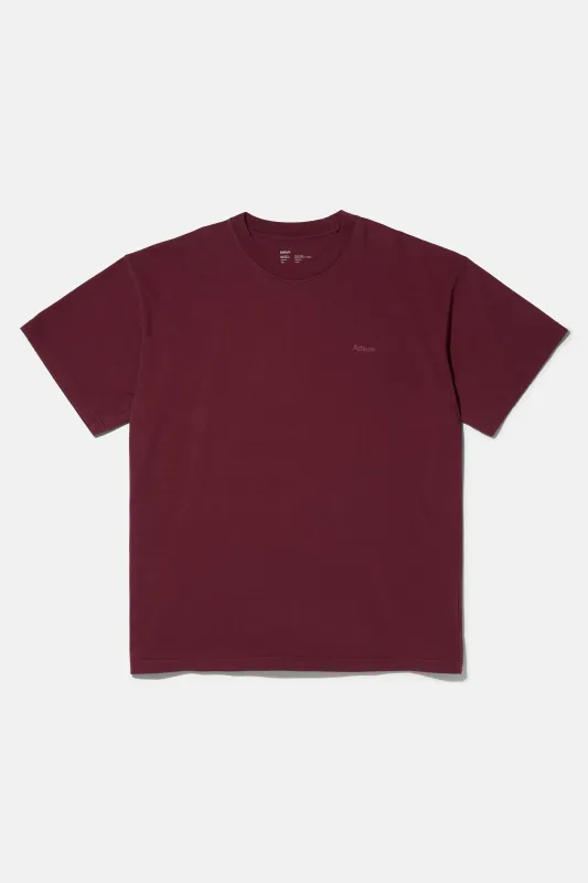Core Tee - Burgundy made by Adsum