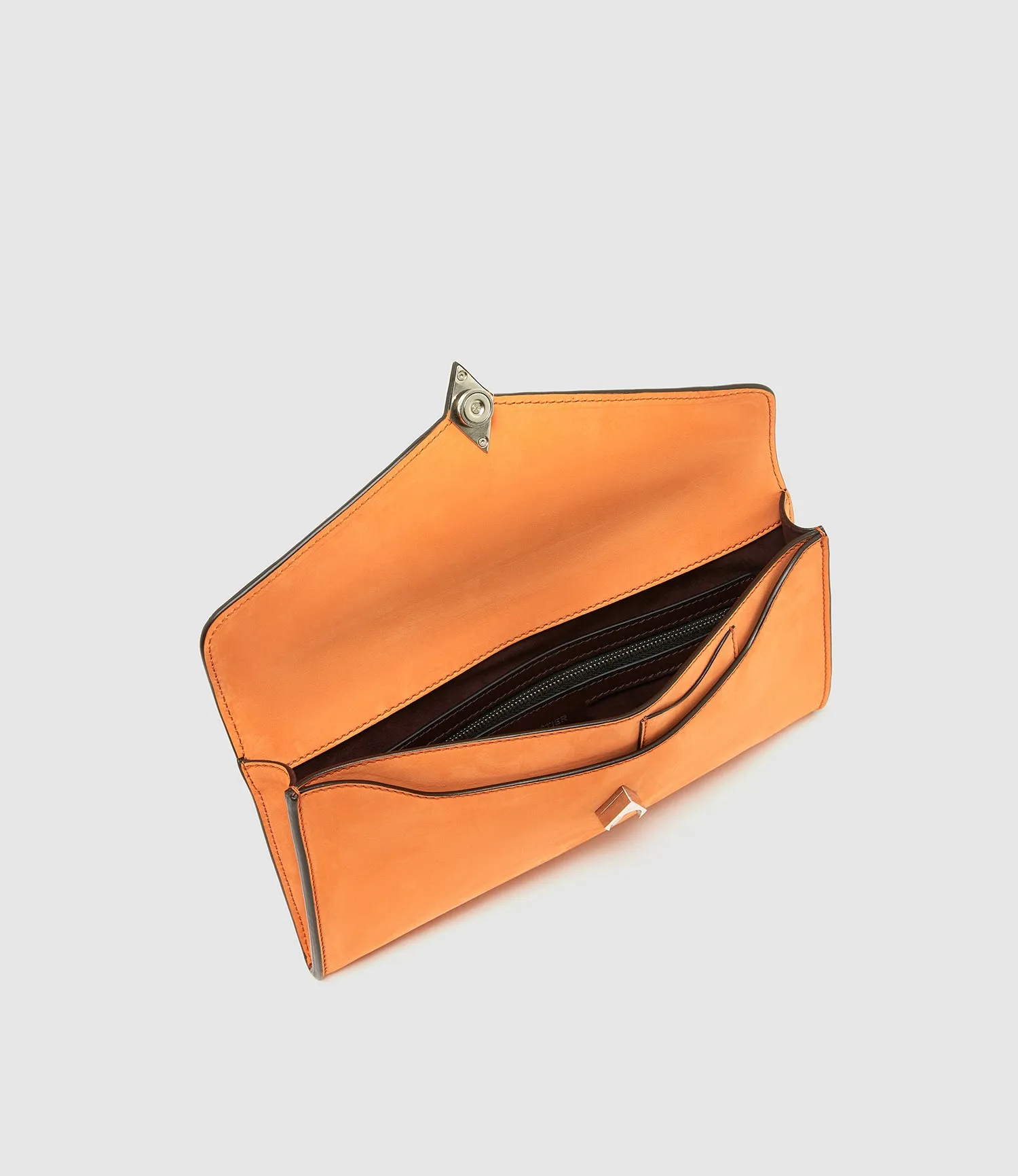 Edge Clutch Nubuck Tangerine sold by Metier product image thumbnail 3