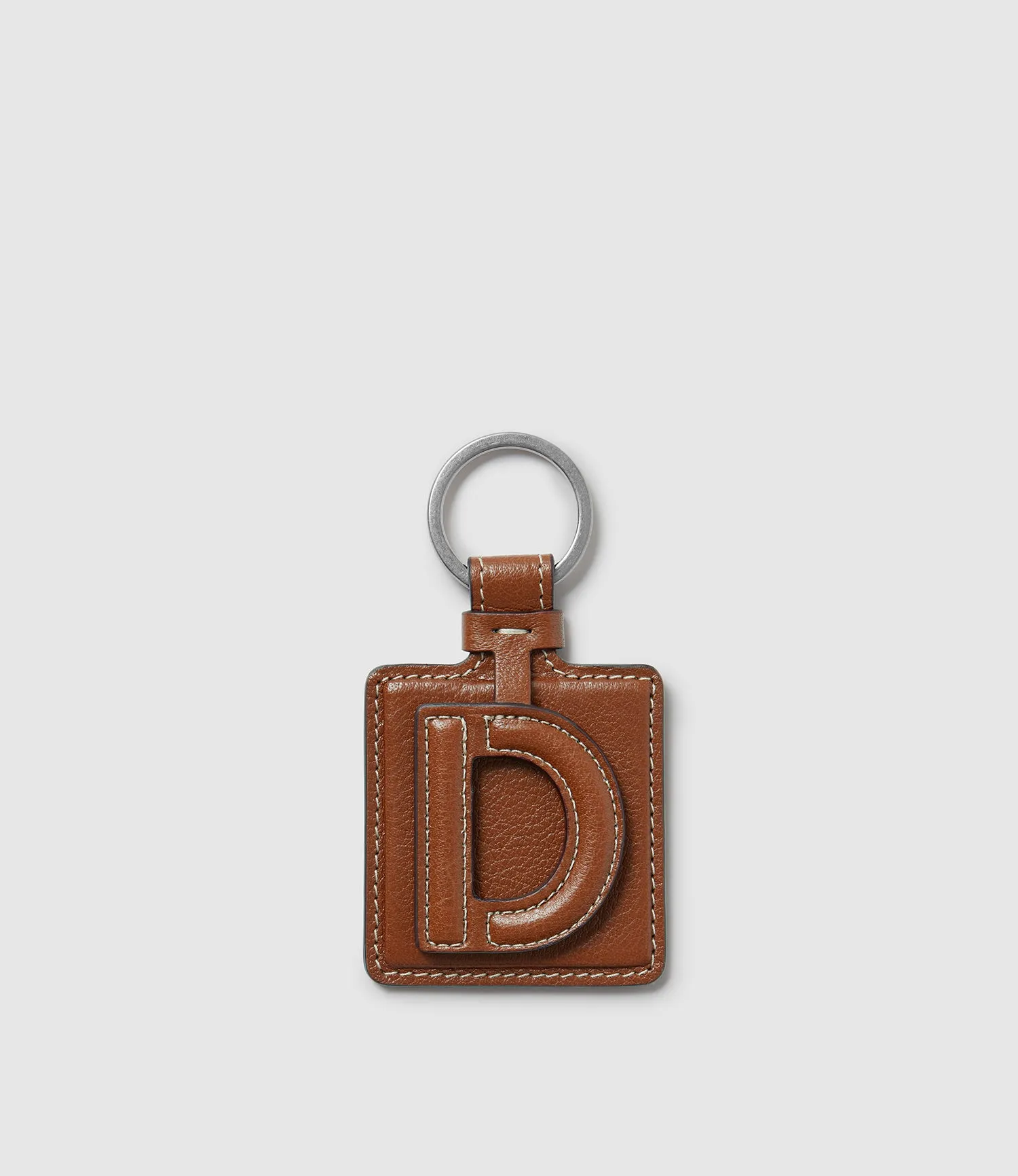 Letter Key Ring Buffalo Cognac sold by Metier product image thumbnail 5