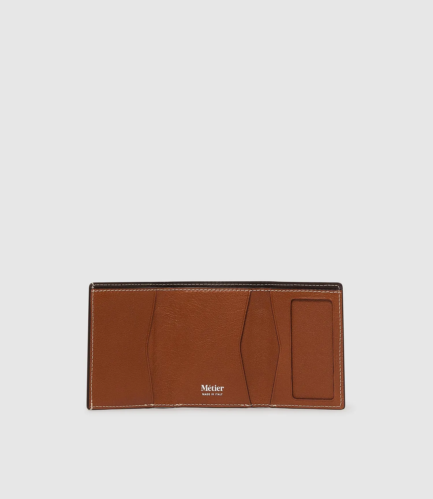 Trifold Wallet Buffalo Cognac sold by Metier product image thumbnail 2