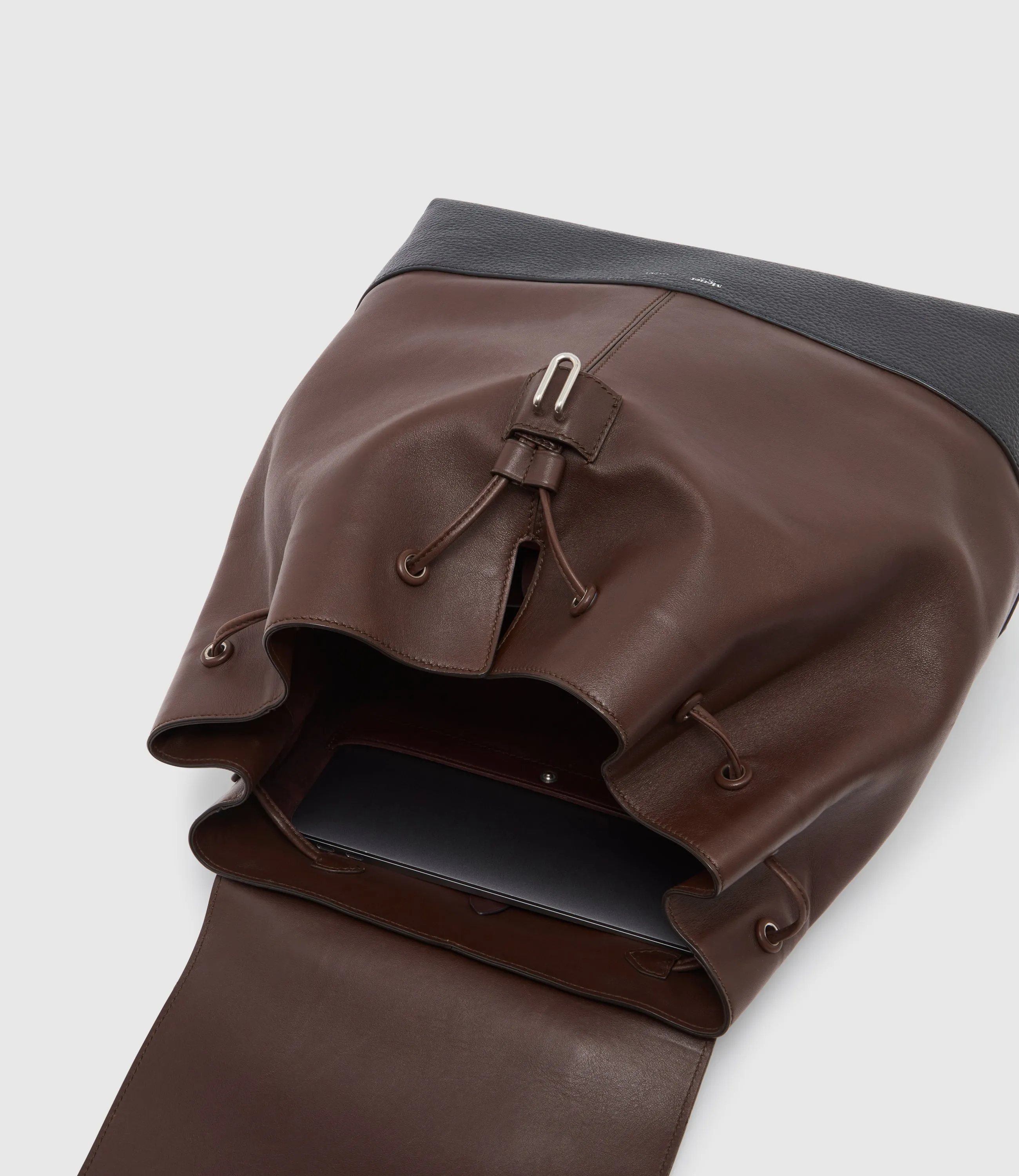 Glide Backpack Rodeo Maduro Brown With Full Grain Black sold by Metier product image thumbnail 3