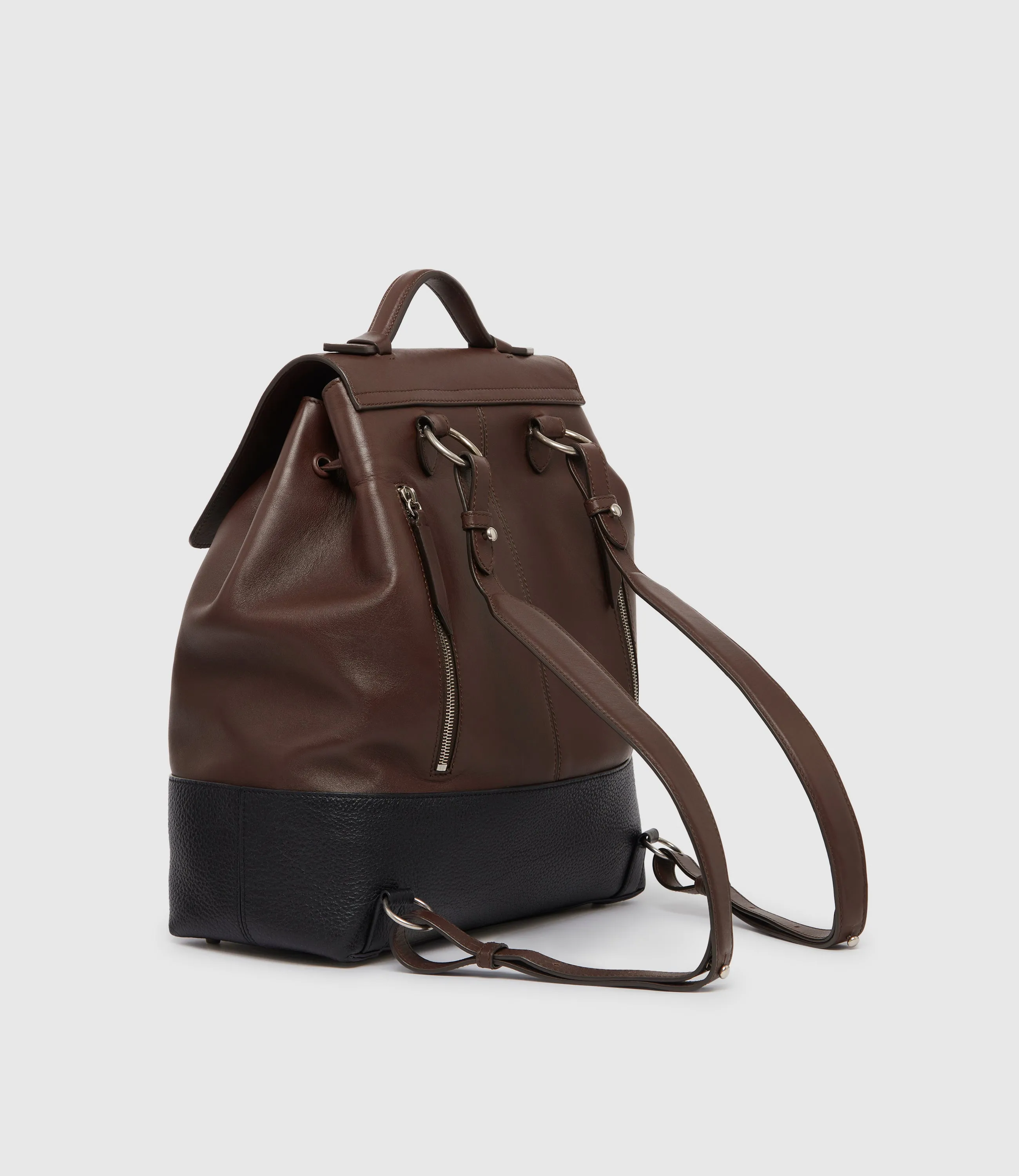 Glide Backpack Rodeo Maduro Brown With Full Grain Black sold by Metier product image thumbnail 4