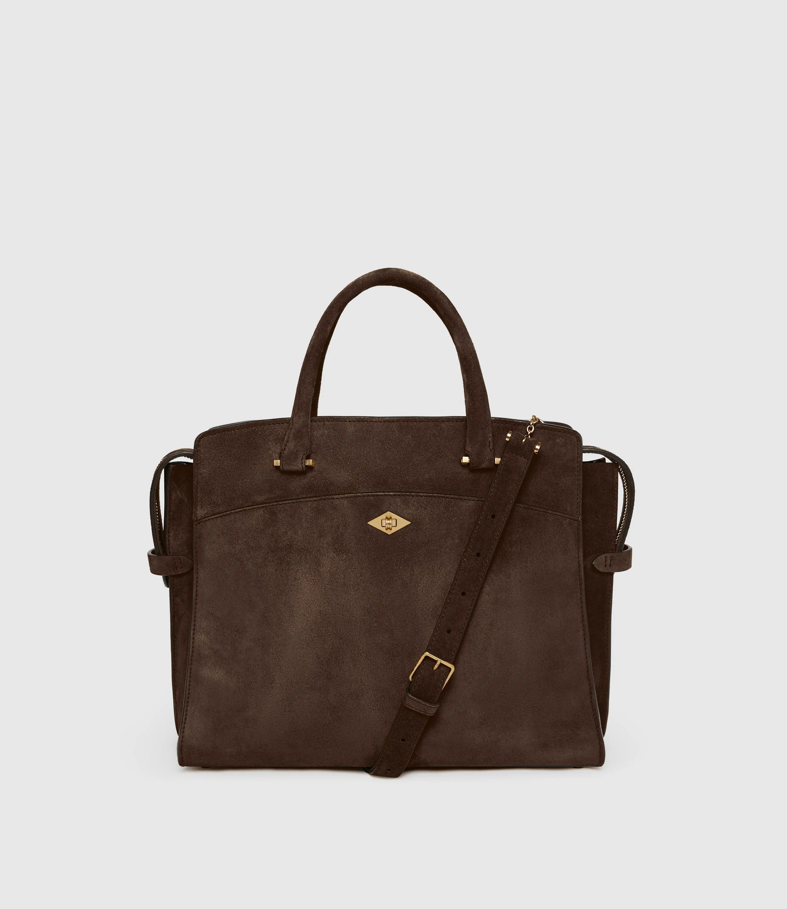 Private Eye Slim Suede Chocolate sold by Metier