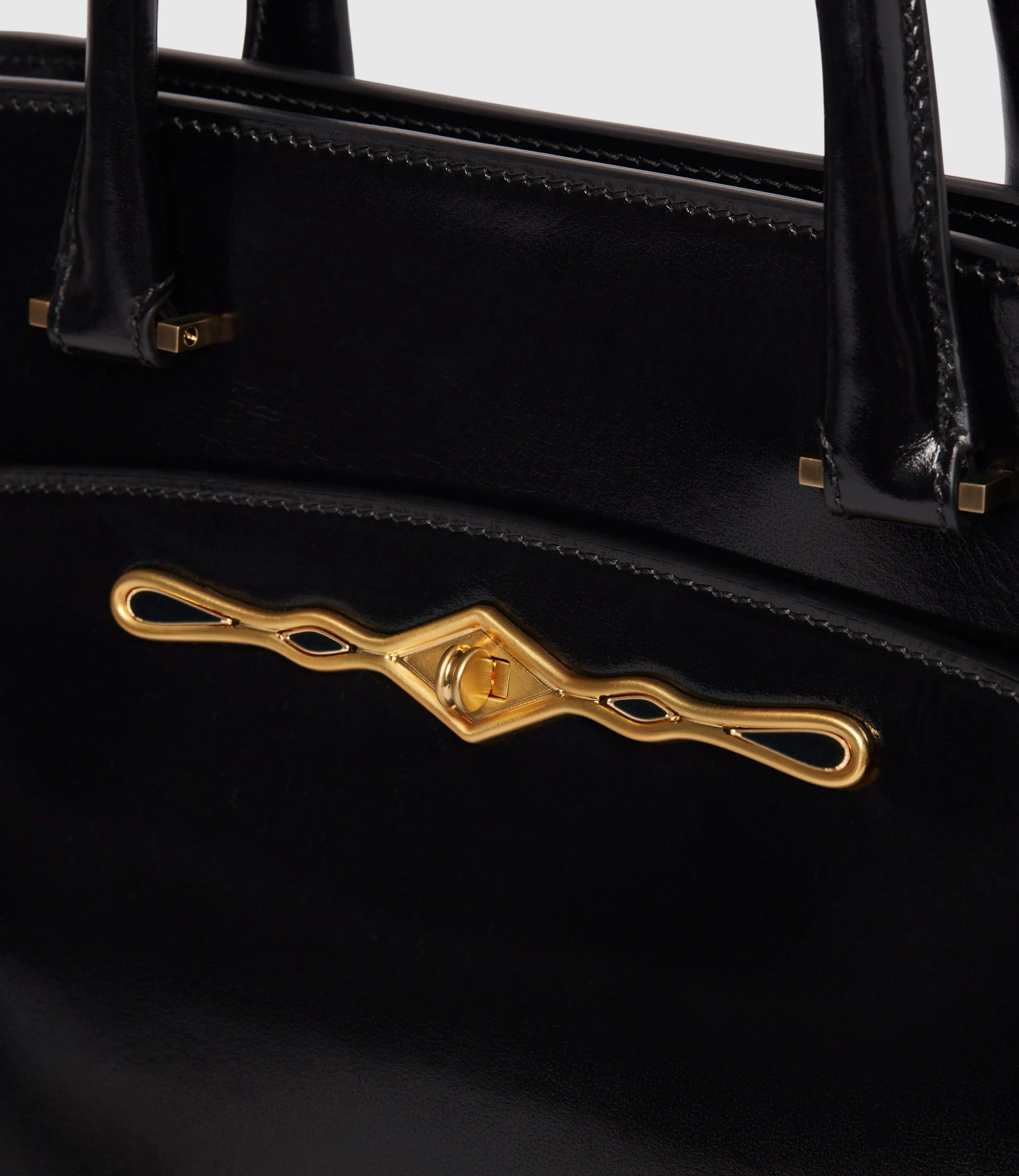Fernando Jorge | Métier Private Eye Slim Glossy Calfskin Black sold by Metier product image thumbnail 4