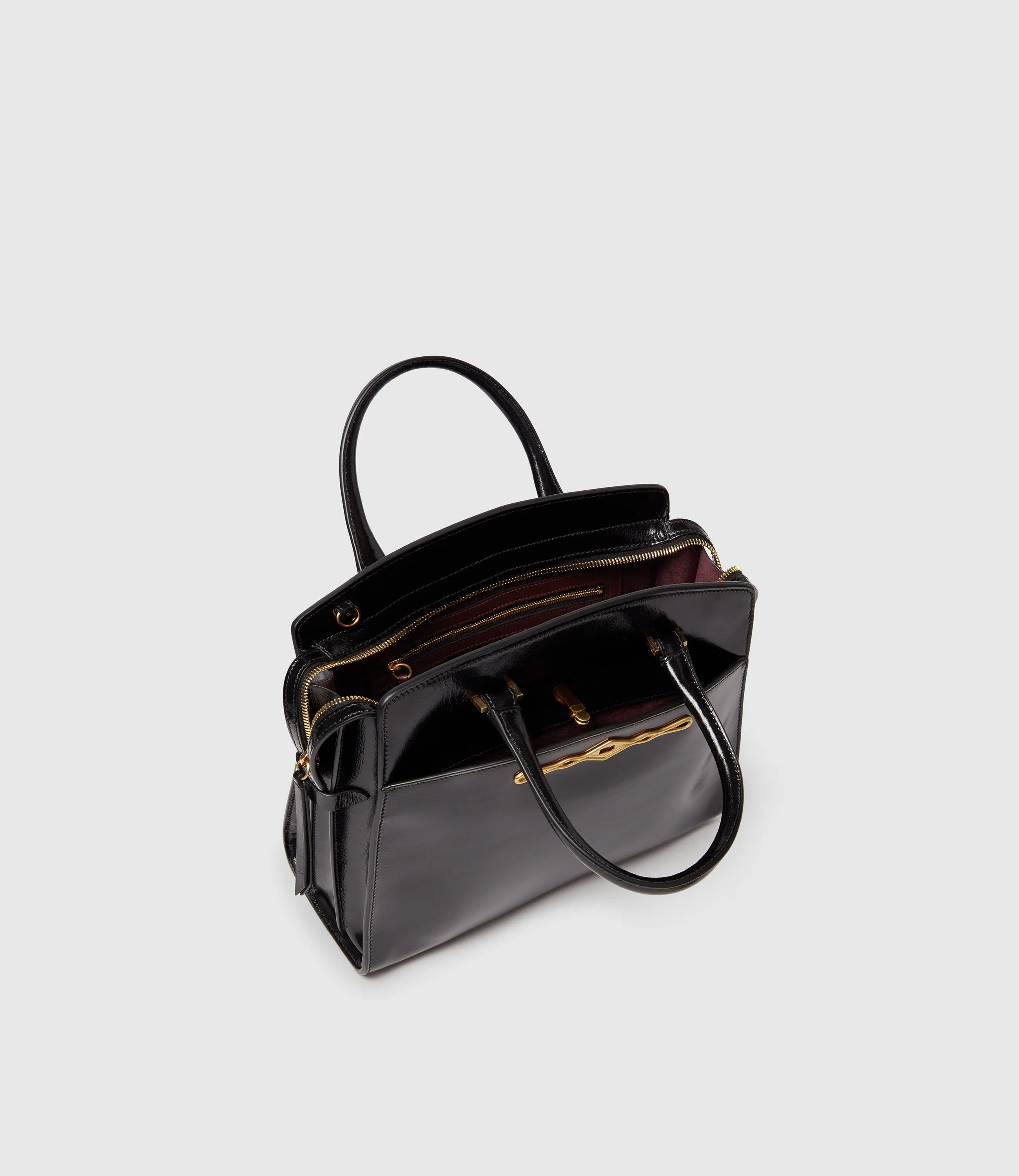 Fernando Jorge | Métier Private Eye Slim Glossy Calfskin Black sold by Metier product image thumbnail 3