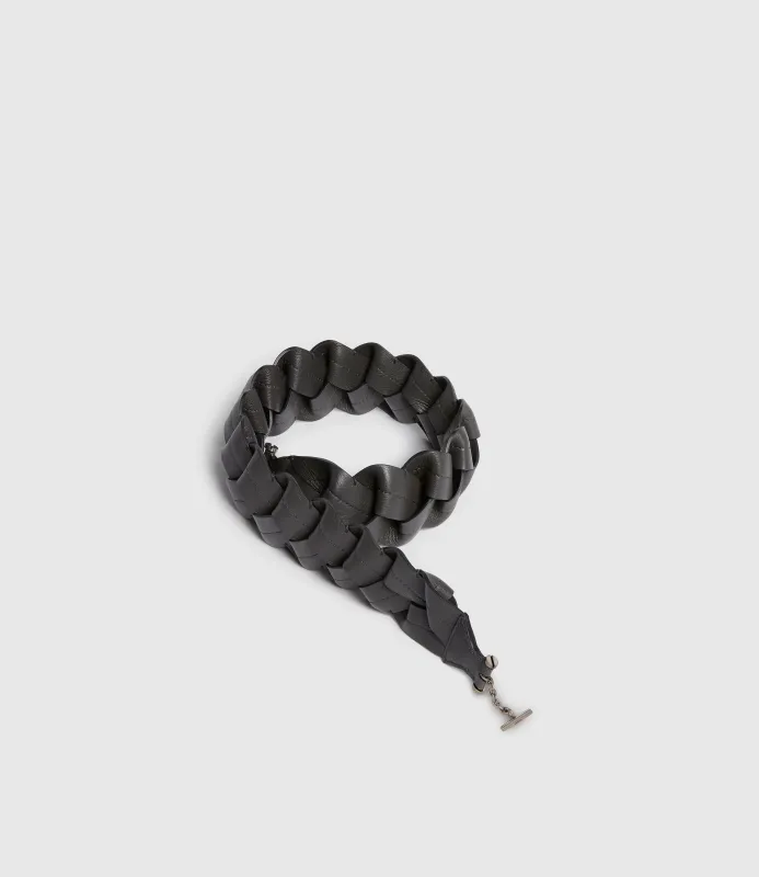 Loose Braided Strap Elvis Anthracite made by Metier