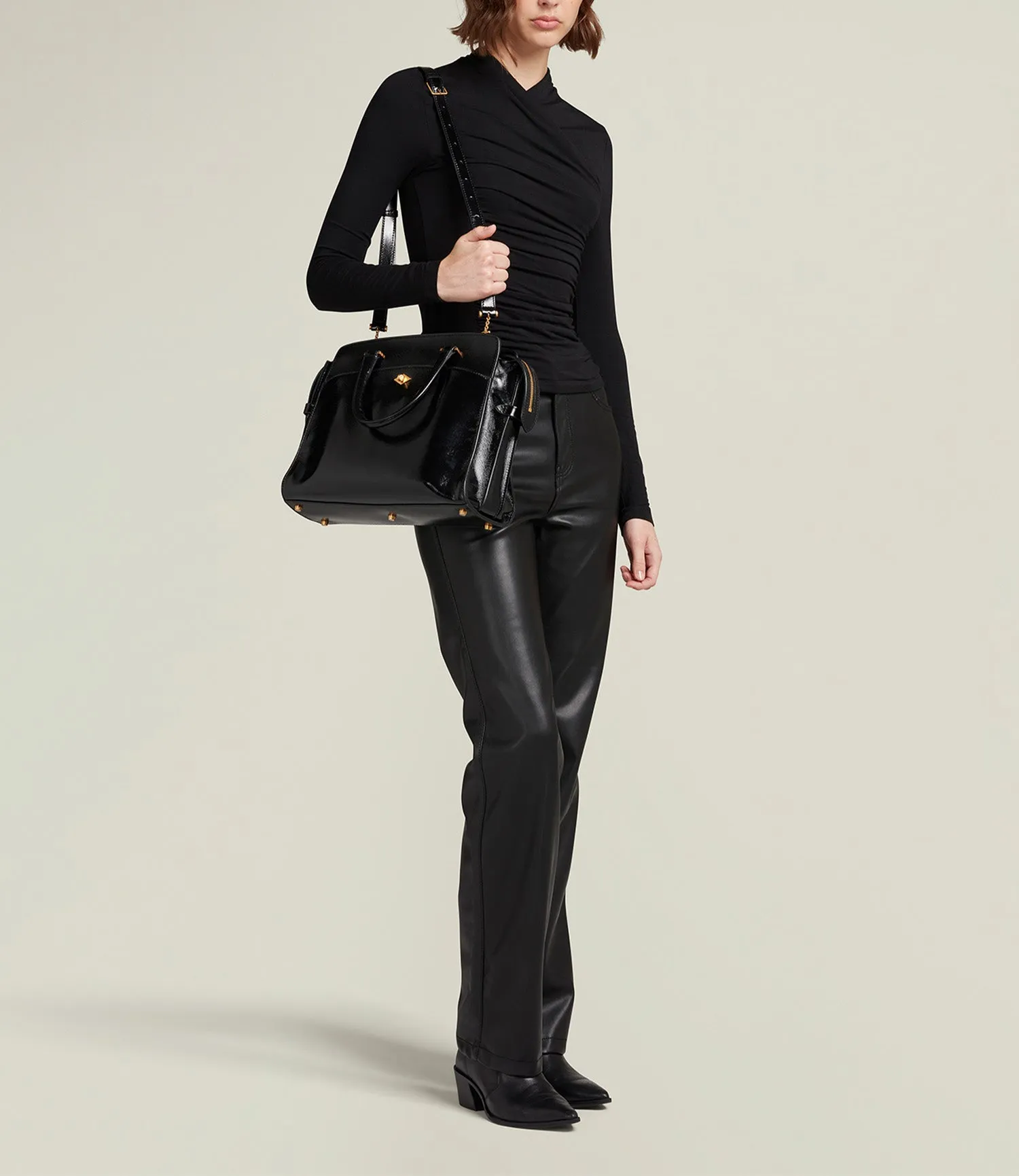 Private Eye Slim Glossy Calfskin Black sold by Metier product image thumbnail 5