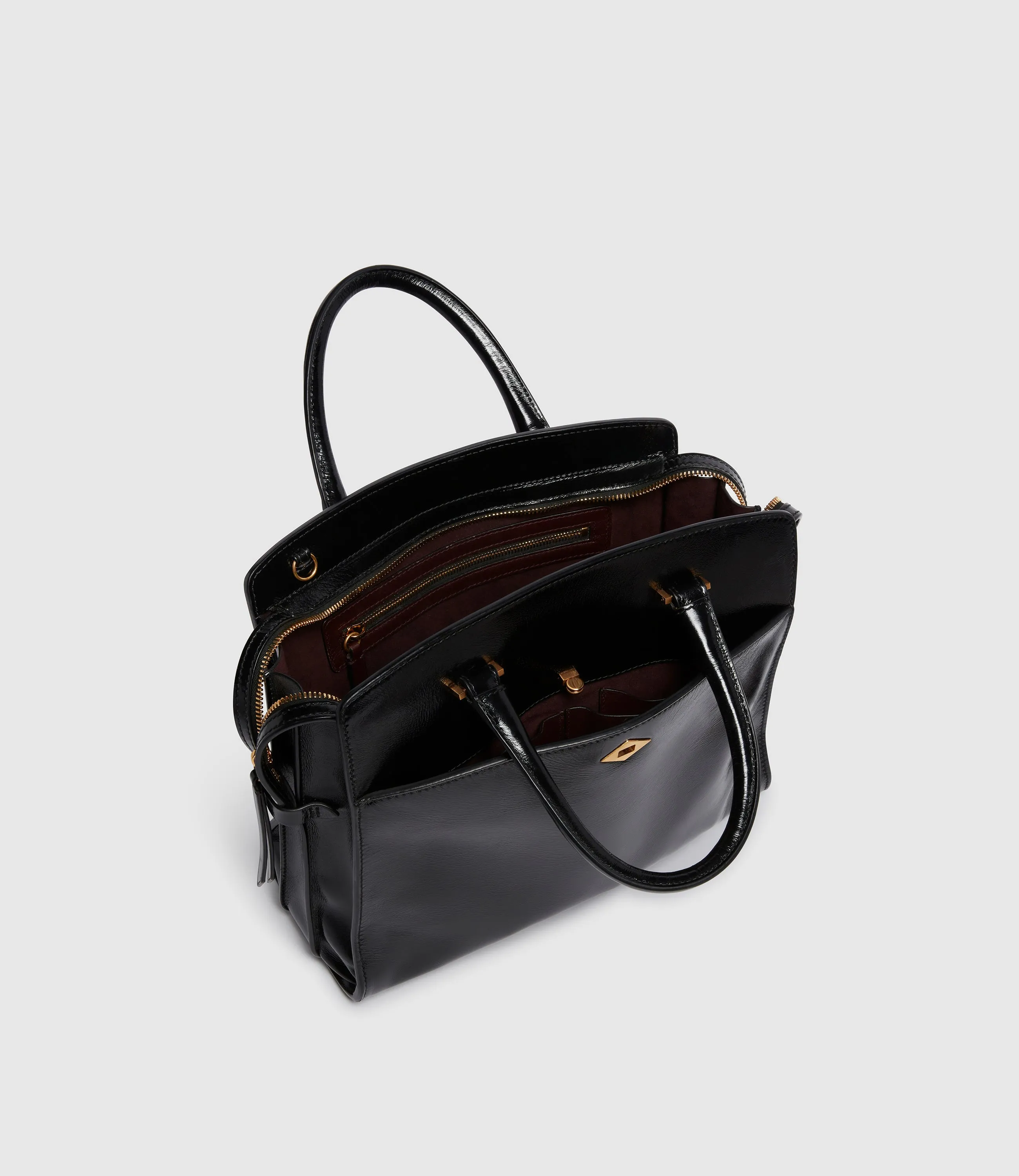 Private Eye Slim Glossy Calfskin Black sold by Metier product image thumbnail 3