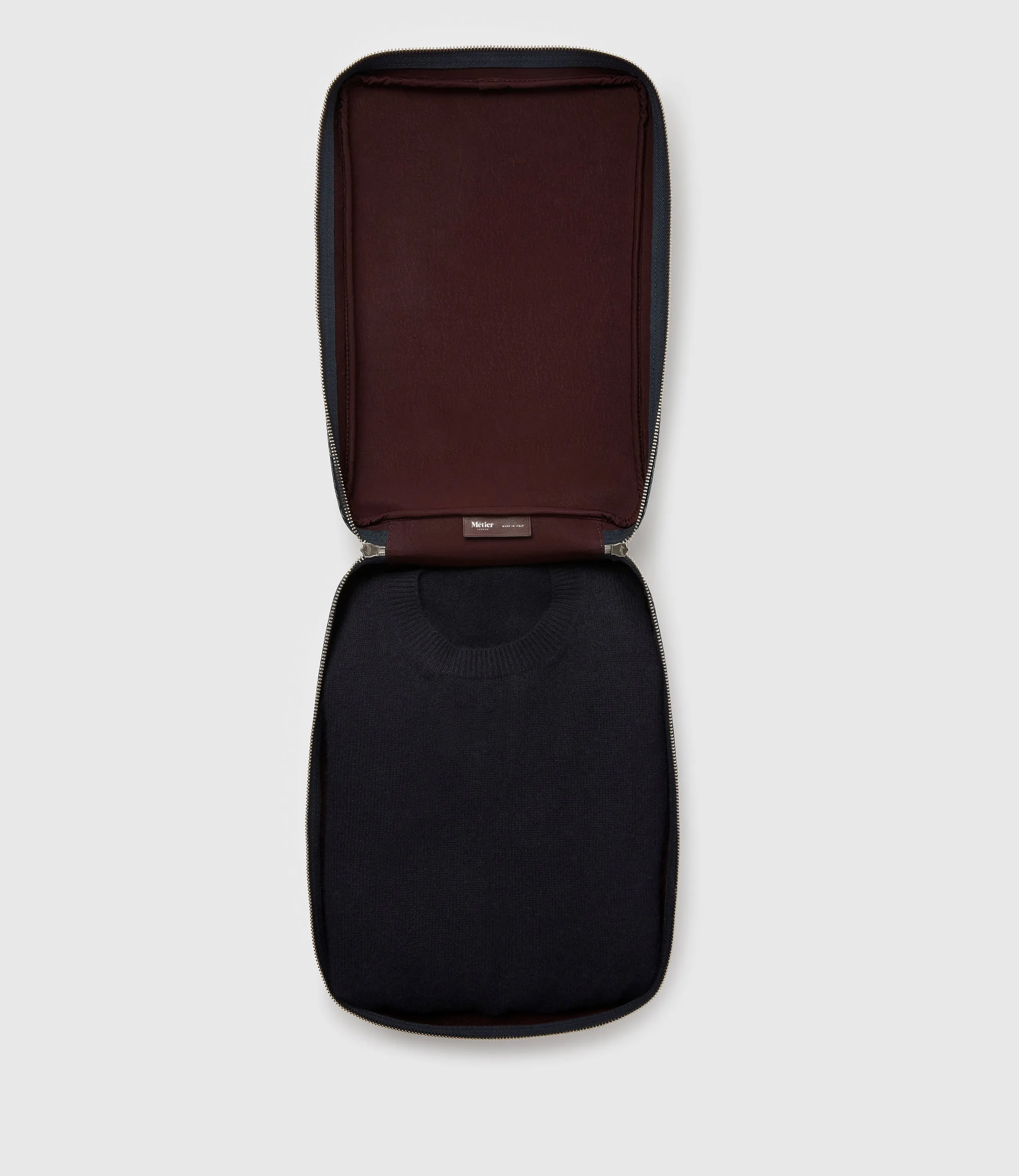 Large Travel Organiser Signature Canvas Navy sold by Metier product image thumbnail 4